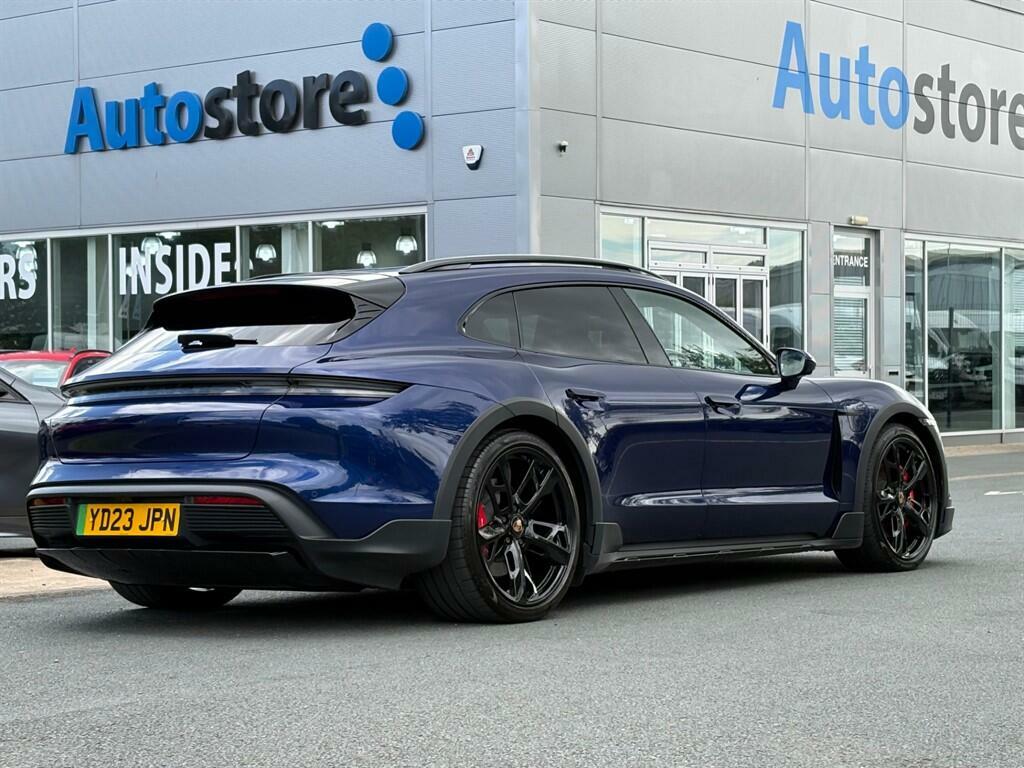 Porsche Taycan 4S Blue #5