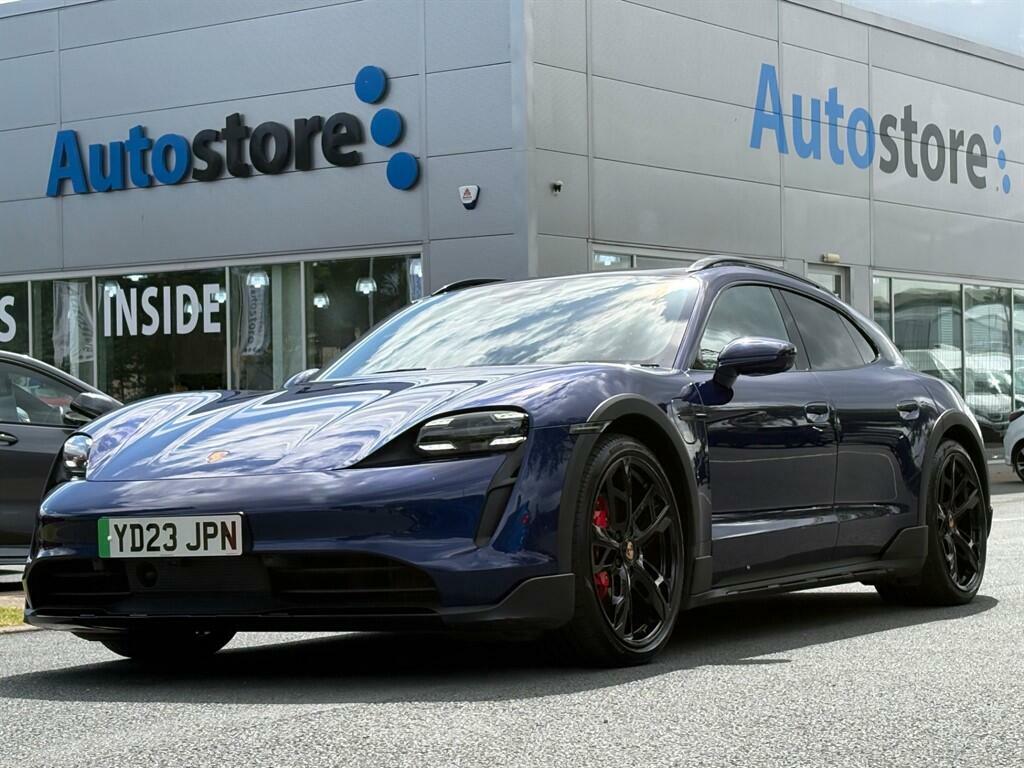 Porsche Taycan 4S Blue
