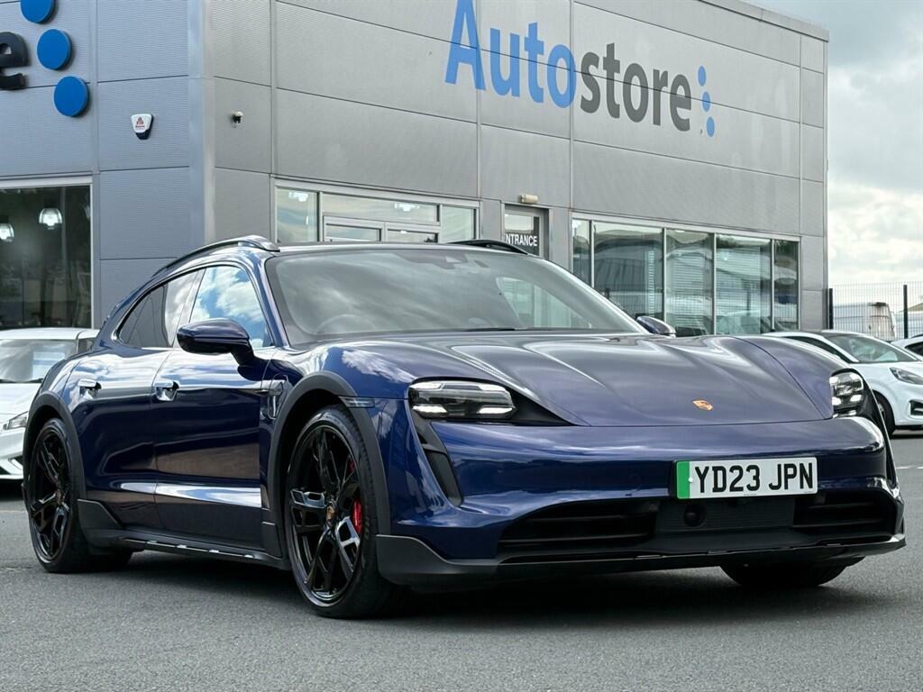 Porsche Taycan 4S Blue #3
