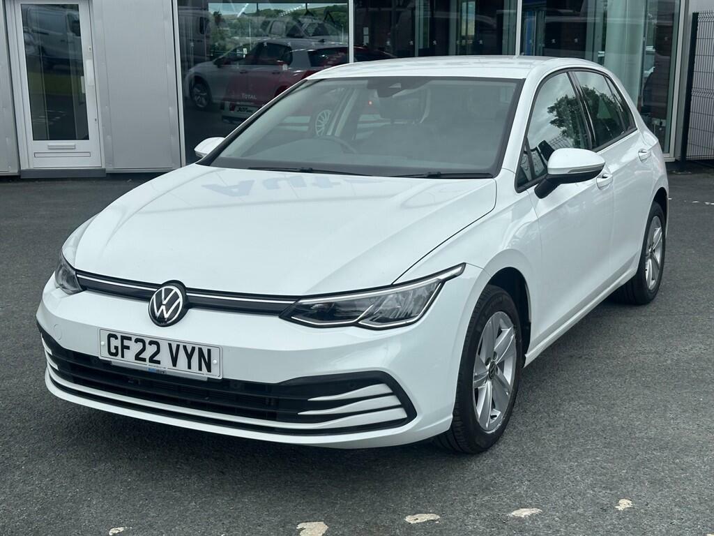 Volkswagen Golf 1.0 Tsi Life Euro 6 Ss GF22VYN White #2