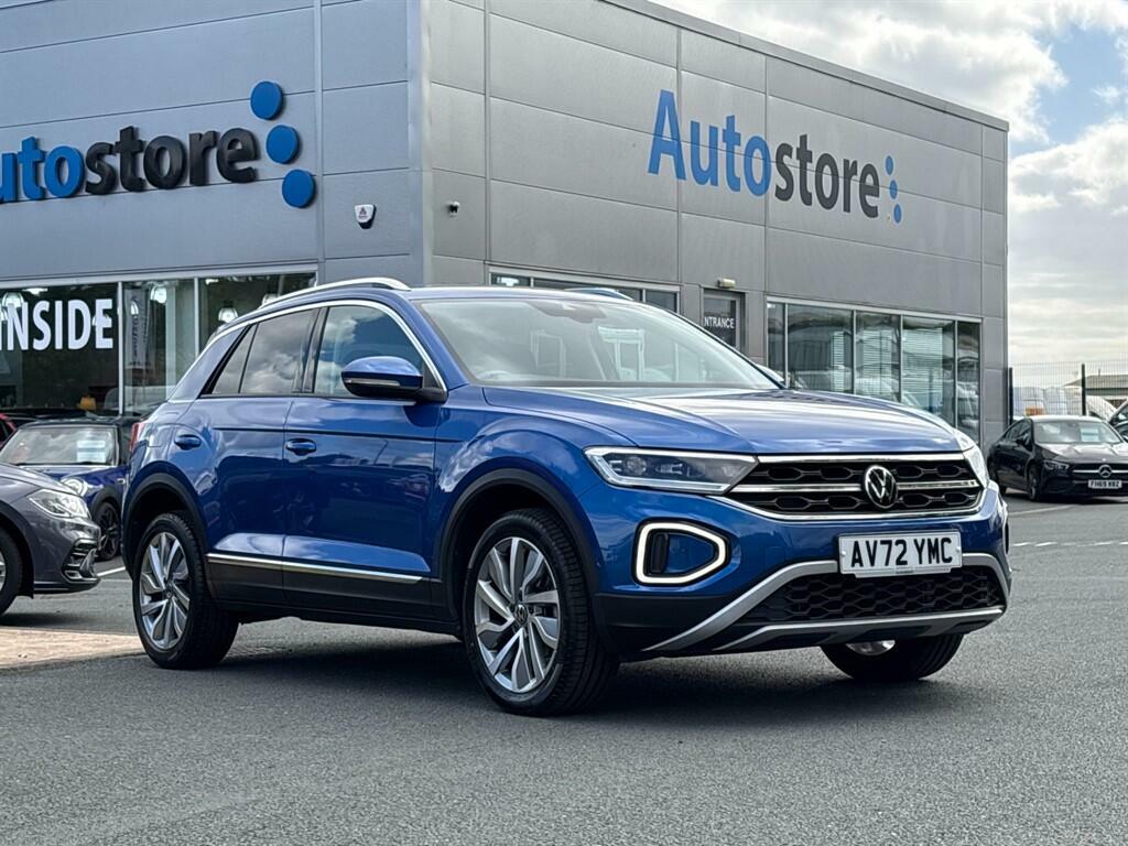 Volkswagen T-Roc 1.5 Tsi Style Dsg Euro 6 Ss AV72YMC Blue #3