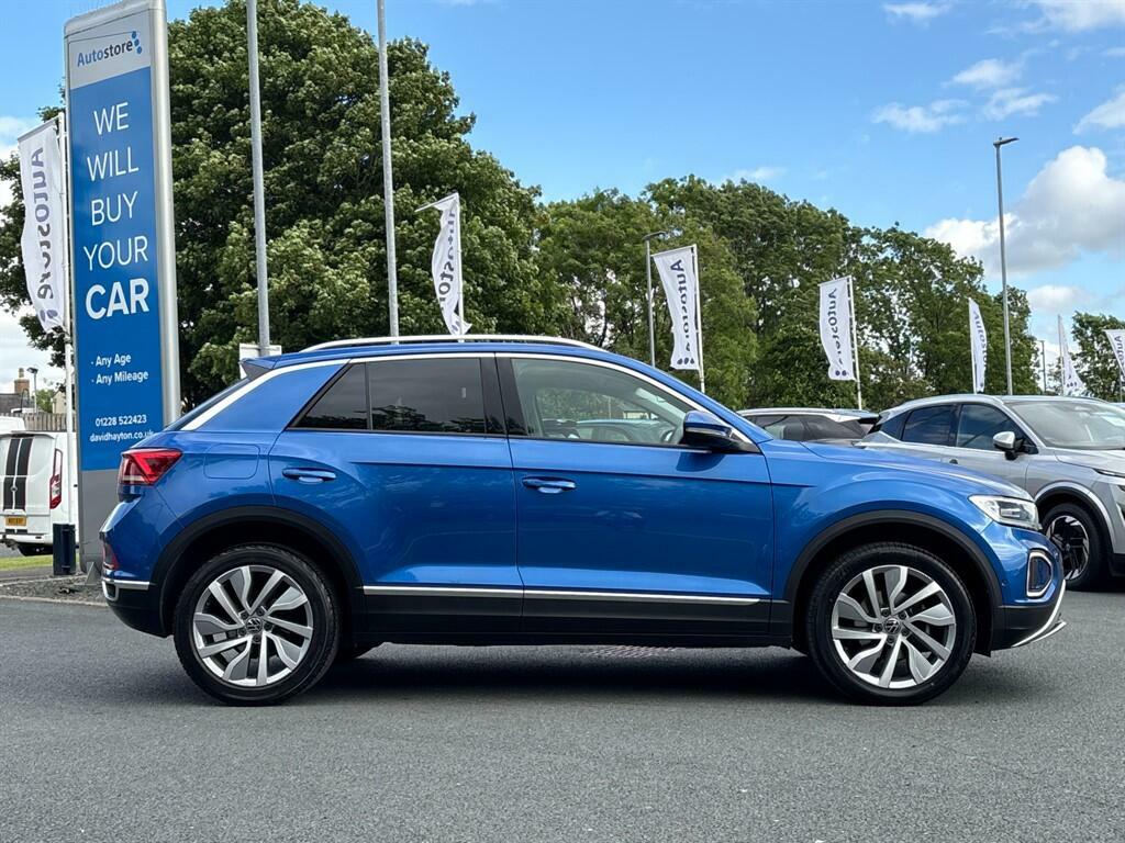 Volkswagen T-Roc 1.5 Tsi Style Dsg Euro 6 Ss AV72YMC Blue #4