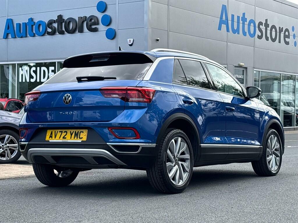 Volkswagen T-Roc 1.5 Tsi Style Dsg Euro 6 Ss AV72YMC Blue #5