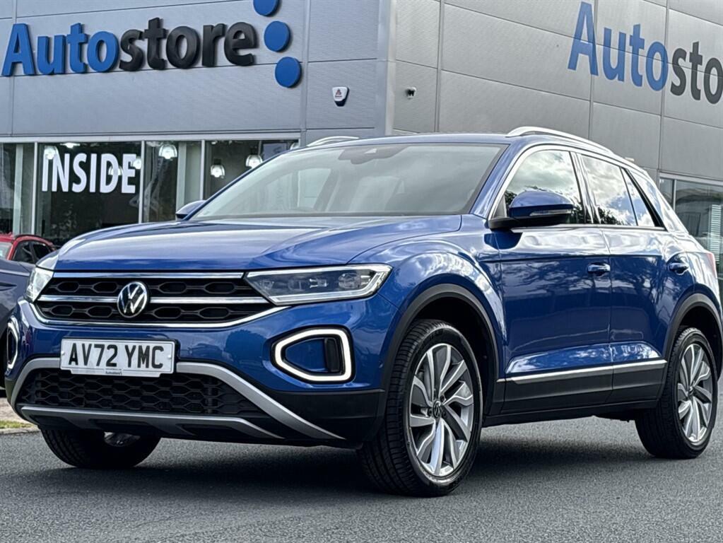 Volkswagen T-Roc 1.5 Tsi Style Dsg Euro 6 Ss Blue
