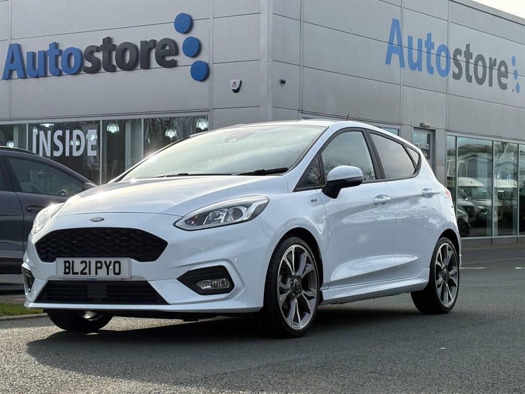 Ford Fiesta 1.0T Ecoboost Mhev St-line X Edition Euro 6 Ss White