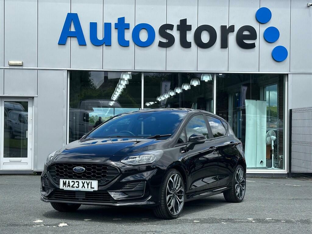 Ford Fiesta 1.0T Ecoboost St-line X Euro 6 Ss MA23XYL Black