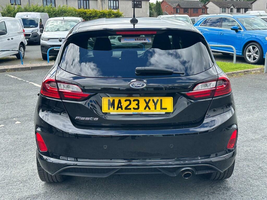 Ford Fiesta 1.0T Ecoboost St-line X Euro 6 Ss MA23XYL Black #5