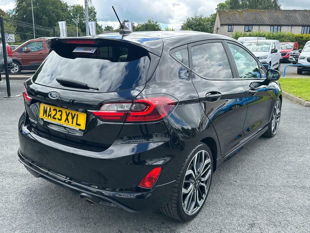Ford Fiesta 1.0T Ecoboost St-line X Euro 6 Ss MA23XYL Black #6