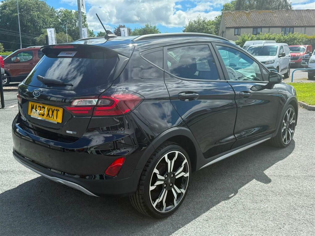Ford Fiesta 1.0T Ecoboost Mhev Active X Edition Euro 6 Ss 5 MA23XXT Black #6