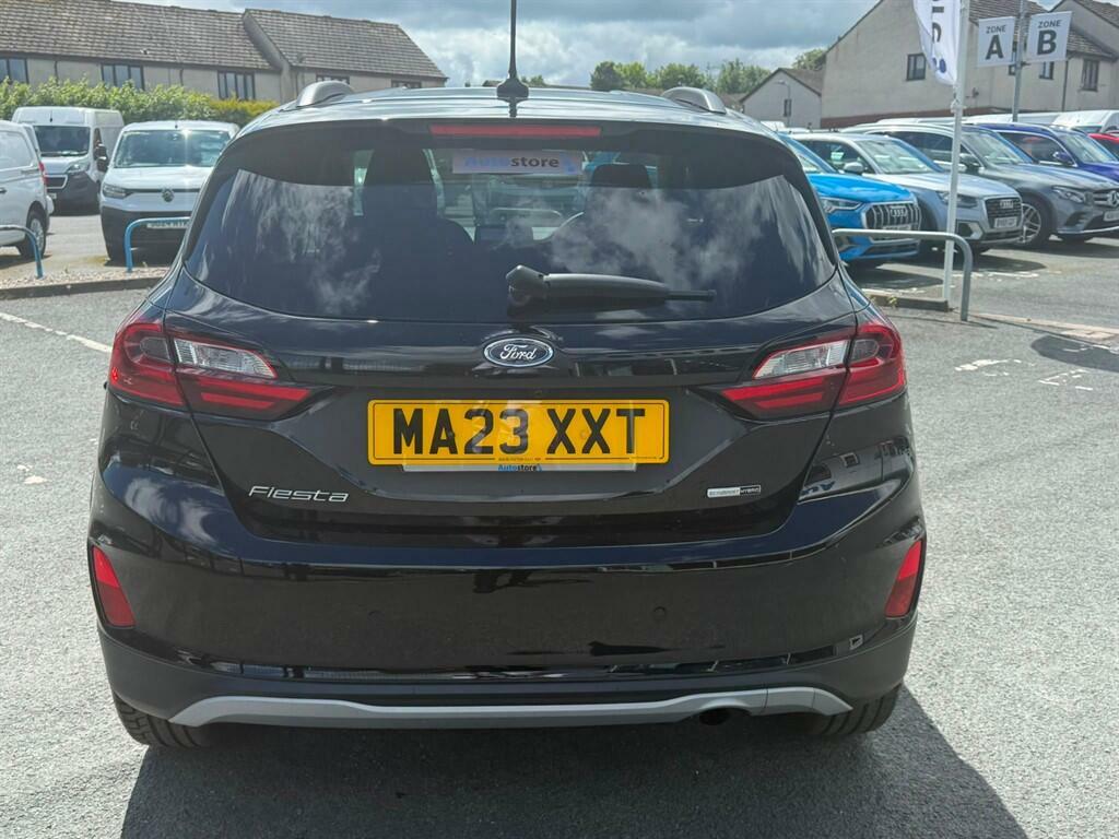 Ford Fiesta 1.0T Ecoboost Mhev Active X Edition Euro 6 Ss 5 MA23XXT Black #5