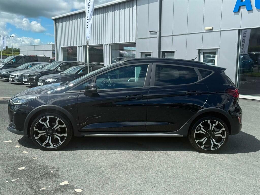 Ford Fiesta 1.0T Ecoboost Mhev Active X Edition Euro 6 Ss 5 MA23XXT Black #4