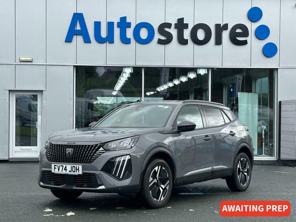 Peugeot 2008 1.2 Puretech Allure Eat Euro 6 Ss FV74JOH Grey