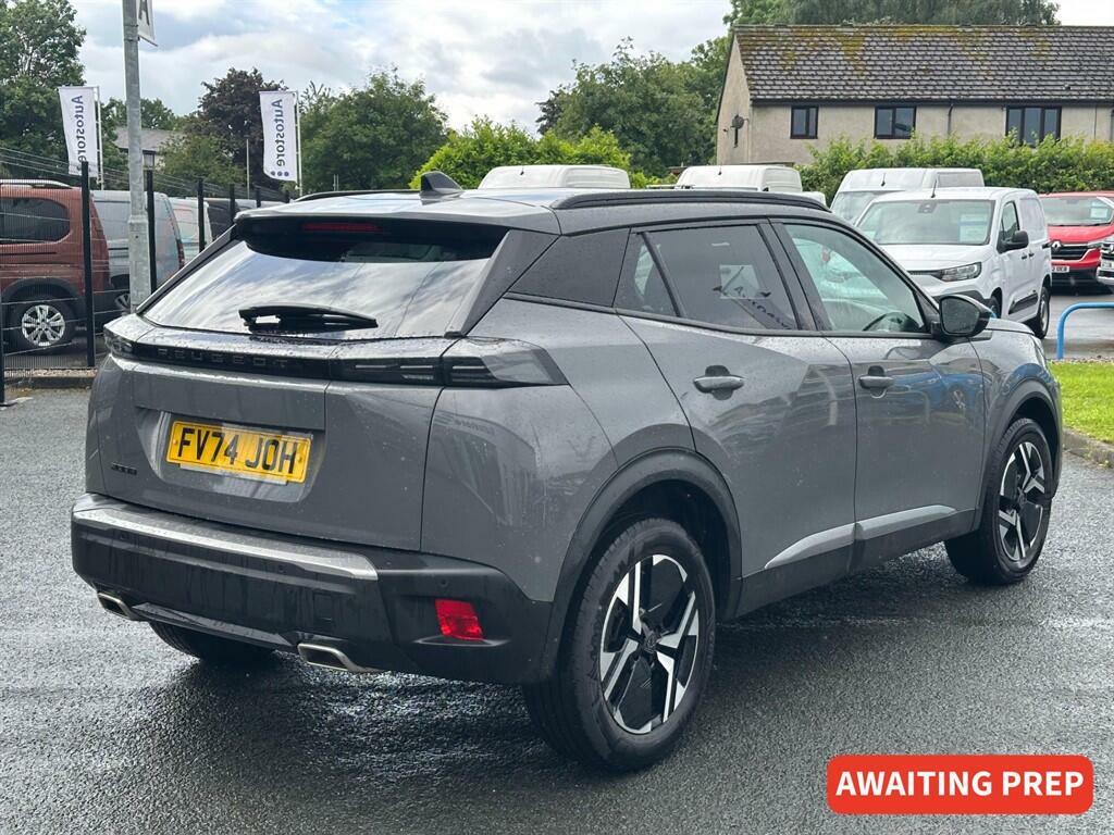 Peugeot 2008 1.2 Puretech Allure Eat Euro 6 Ss FV74JOH Grey #3