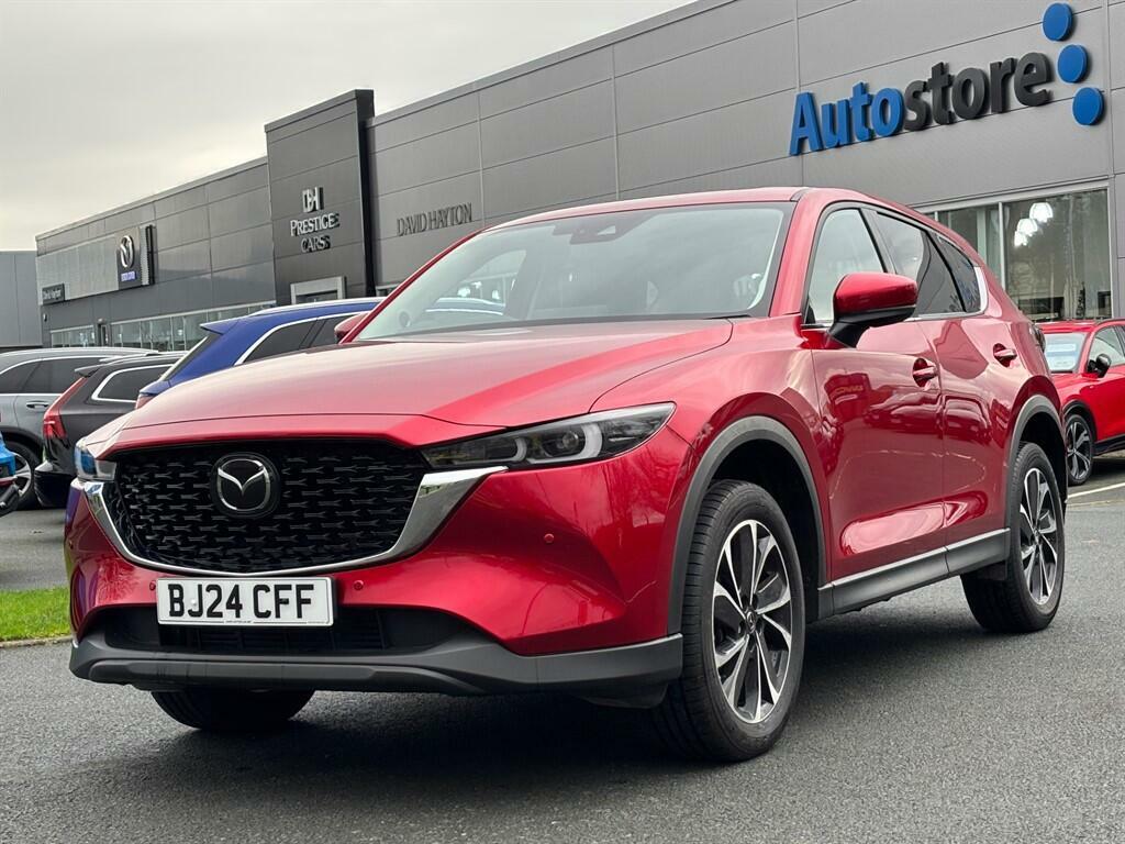 Mazda CX-5 2.2 Skyactiv-d Exclusive-line Suv Manua Red #4