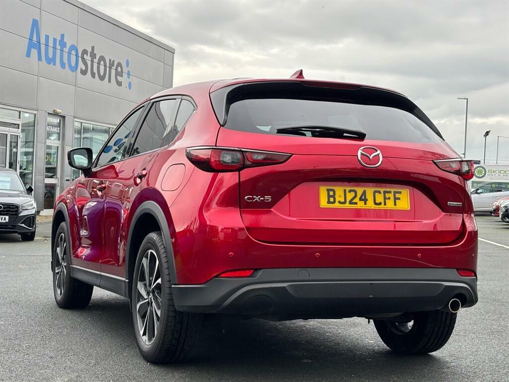 Mazda CX-5 2.2 Skyactiv-d Exclusive-line Suv Manua Red #3