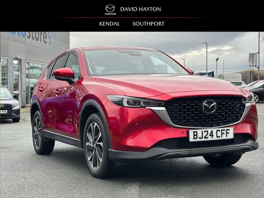 Mazda CX-5 2.2 Skyactiv-d Exclusive-line Suv Manua Red