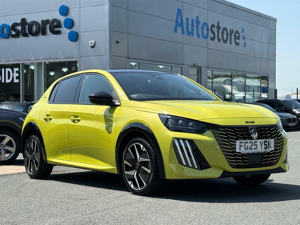 Peugeot 208 1.2 Puretech Gt Euro 6 Ss FG25YSN Yellow #3
