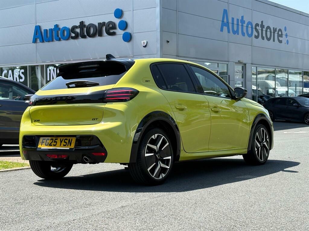 Peugeot 208 1.2 Puretech Gt Euro 6 Ss FG25YSN Yellow #6