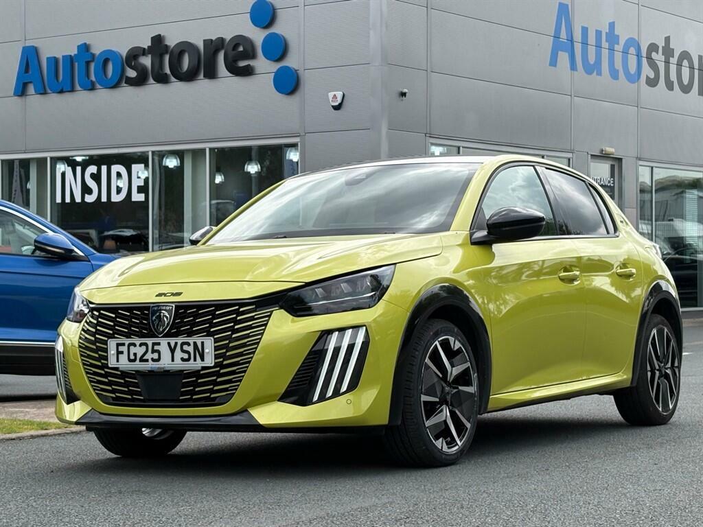Peugeot 208 Gt Yellow