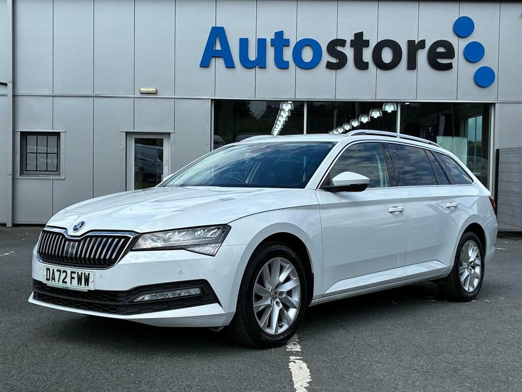 Skoda Superb Se Technology White