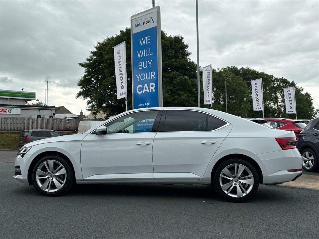 Skoda Superb 1.5 Tsi Act Se L Dsg Euro 6 Ss CX21SXT White #4