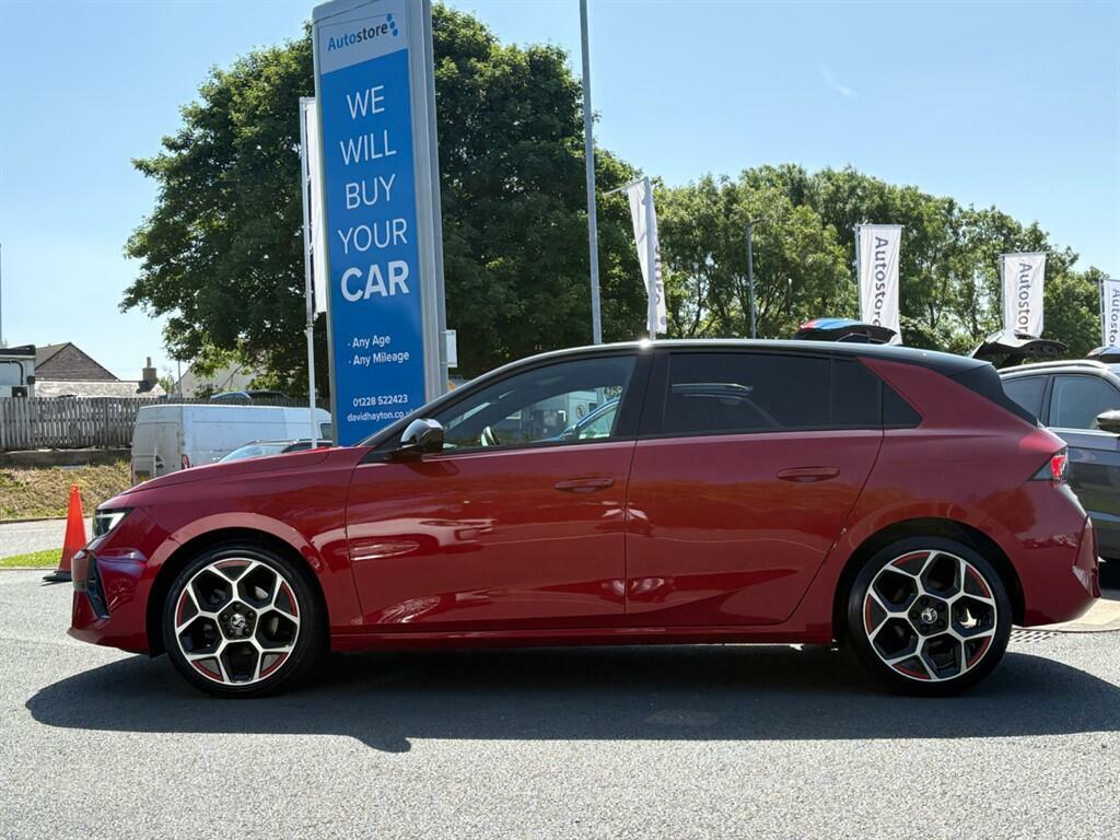 Vauxhall Astra 1.2 Turbo Gs Line Euro 6 Ss VO71OCV Red #4