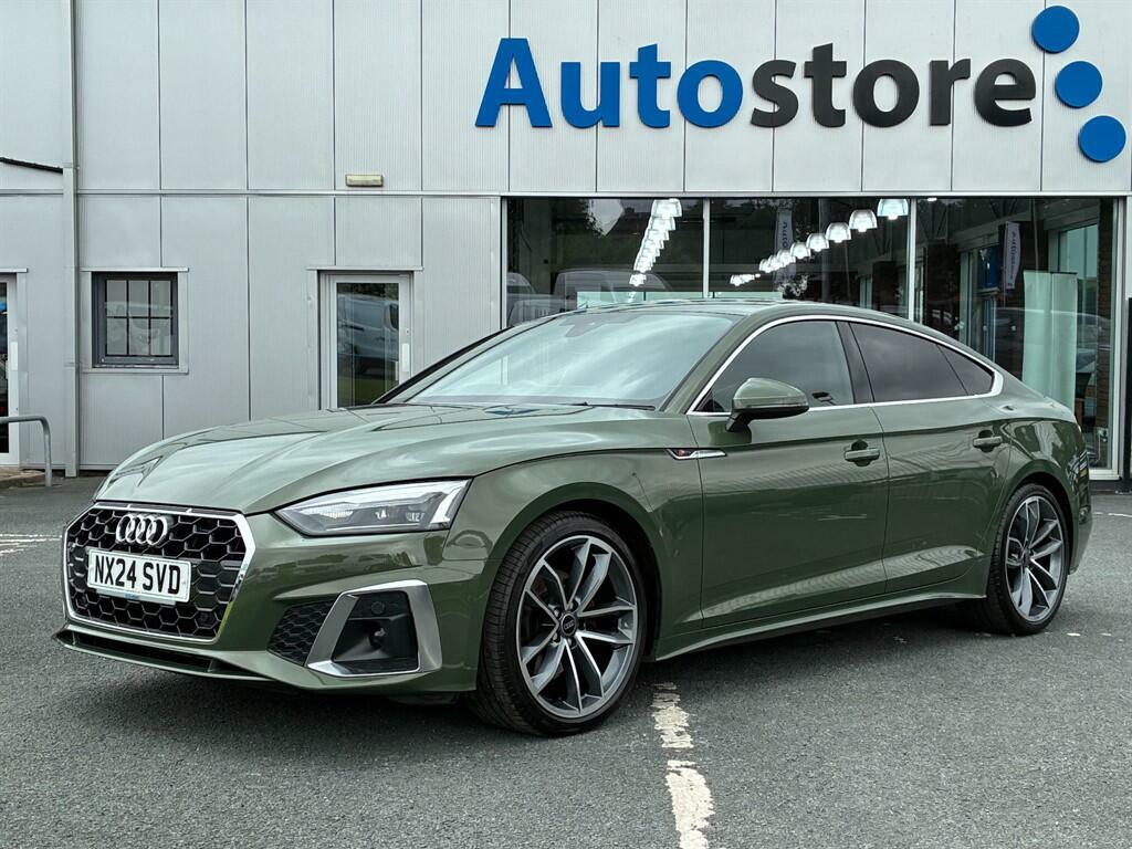 Audi A5 S Line Green