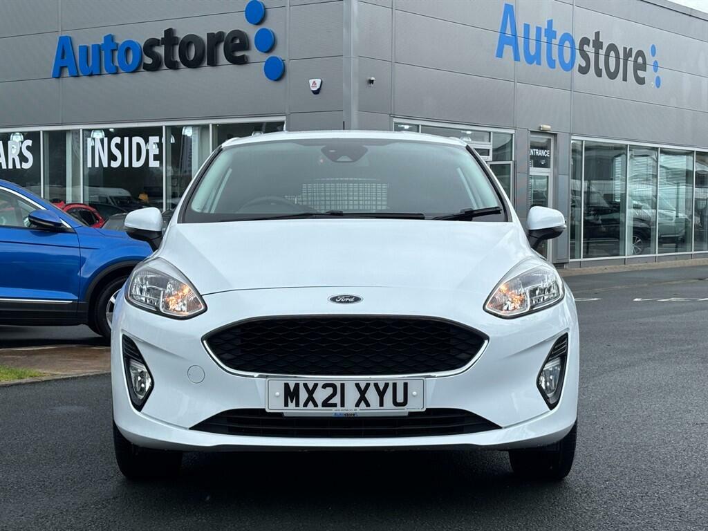 Ford Fiesta 1.5 Tdci Car Derived Van Euro 6 MX21XYU White #2