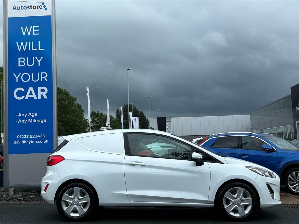 Ford Fiesta 1.5 Tdci Car Derived Van Euro 6 MX21XYU White #4