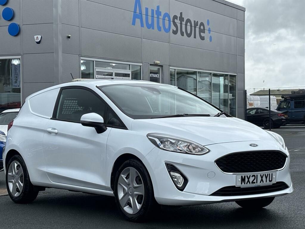 Ford Fiesta 1.5 Tdci Car Derived Van Euro 6 MX21XYU White #3