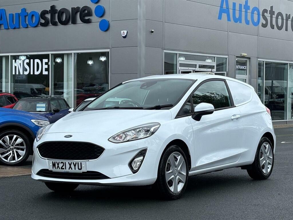 Ford Fiesta 1.5 Tdci Car Derived Van Euro 6 MX21XYU White