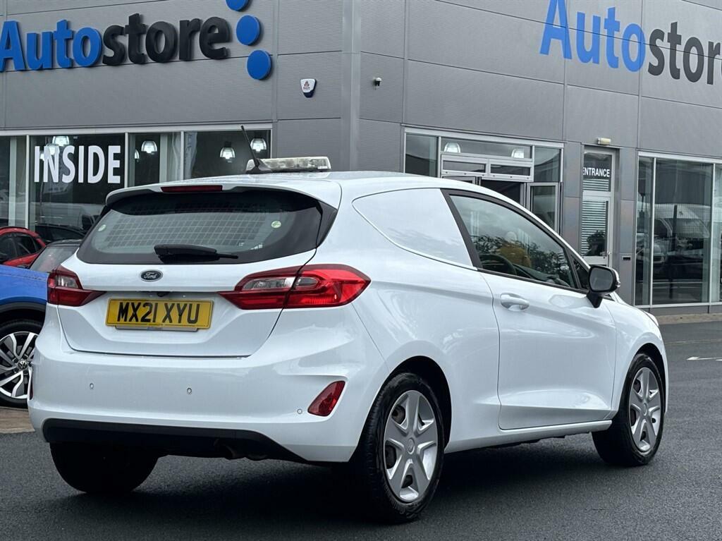 Ford Fiesta 1.5 Tdci Car Derived Van Euro 6 MX21XYU White #5