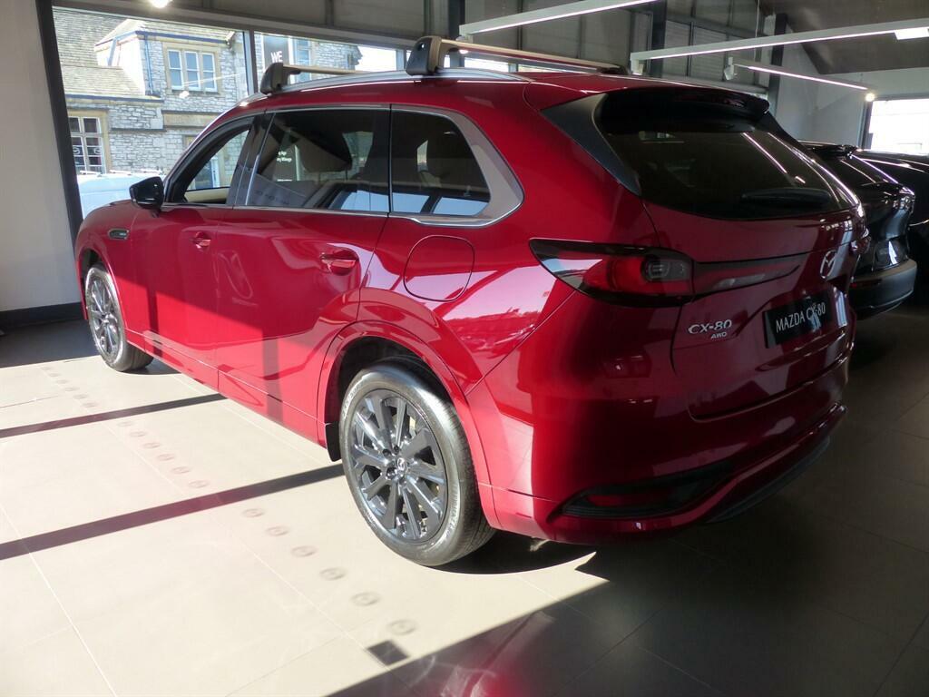 Mazda CX-80 Homura Plus Red #2