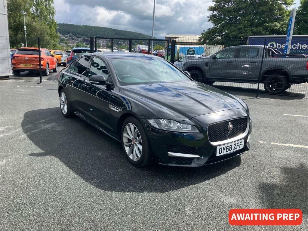 Jaguar XF 2.0D R-sport Euro 6 Ss Black #4