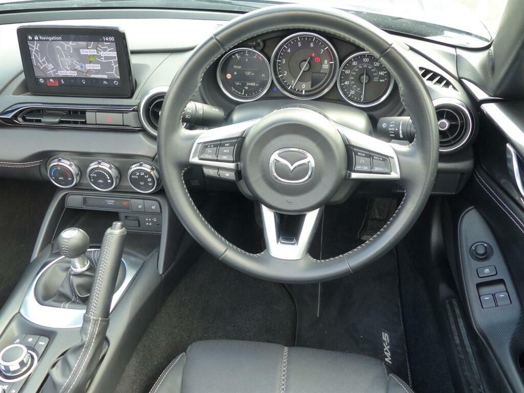 Mazda MX-5 2.0 Skyactiv G Gt Sport Tech Convertible Petro Black #15