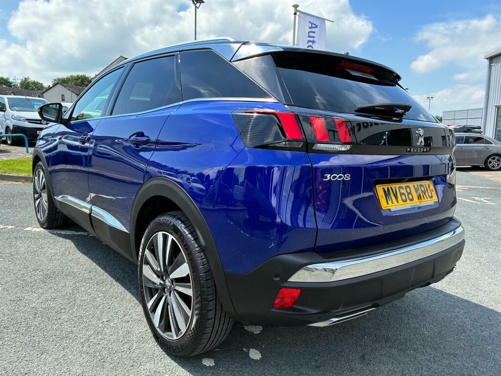 Peugeot 3008 Gt Line Premium Blue #4