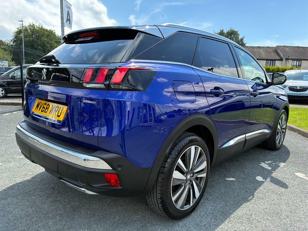 Peugeot 3008 Gt Line Premium Blue #6