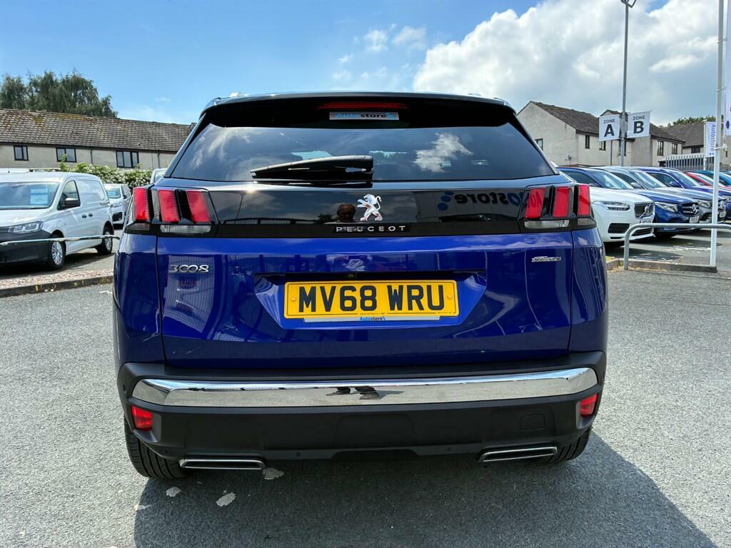 Peugeot 3008 Gt Line Premium Blue #5