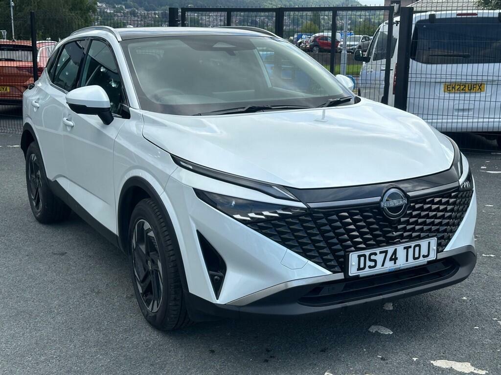 Nissan Qashqai 1.3 Dig-t Mhev N-connecta Xtron Euro 6 Ss DS74TOJ White #3