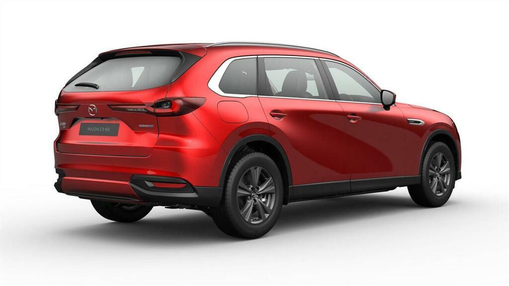 Mazda CX-80 Exclusive-line Red #2