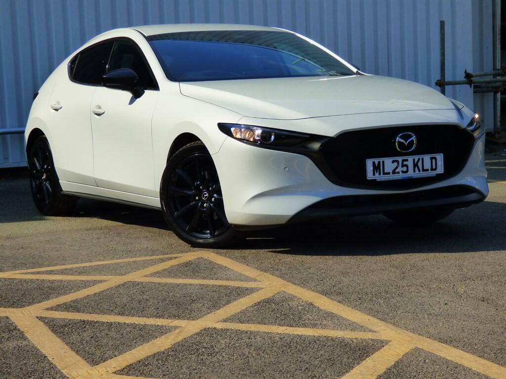Mazda 3 2.5 E-skyactiv-g Mhev Homura Euro 6 Ss White