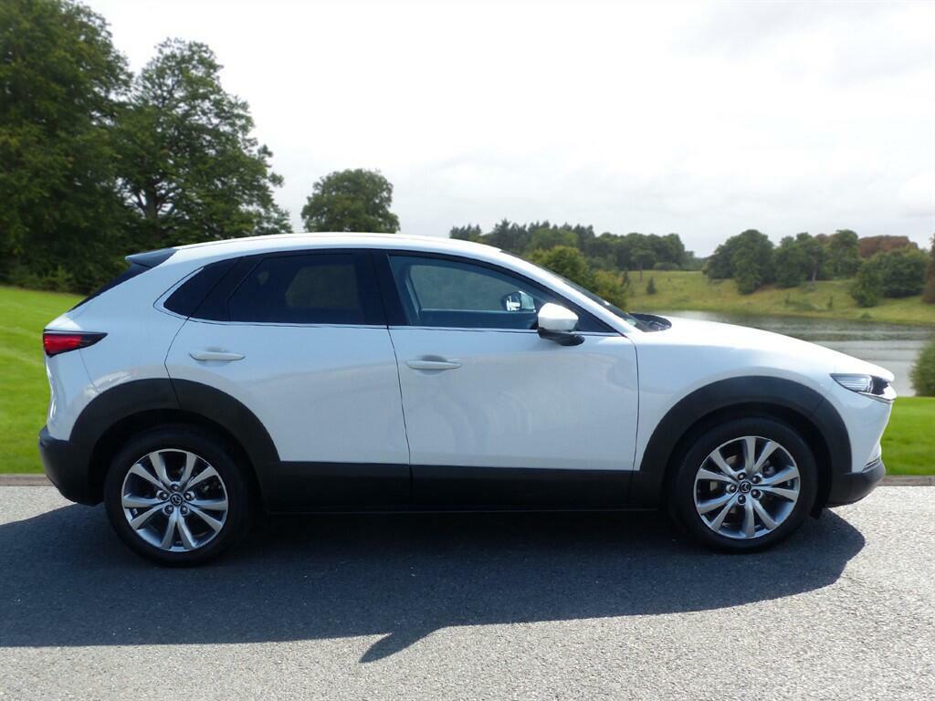 Mazda CX-30 Exclusive-line White #3