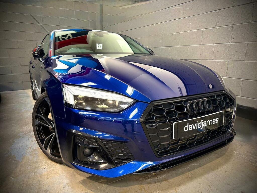 Audi A5 Tfsi Black Edition Blue