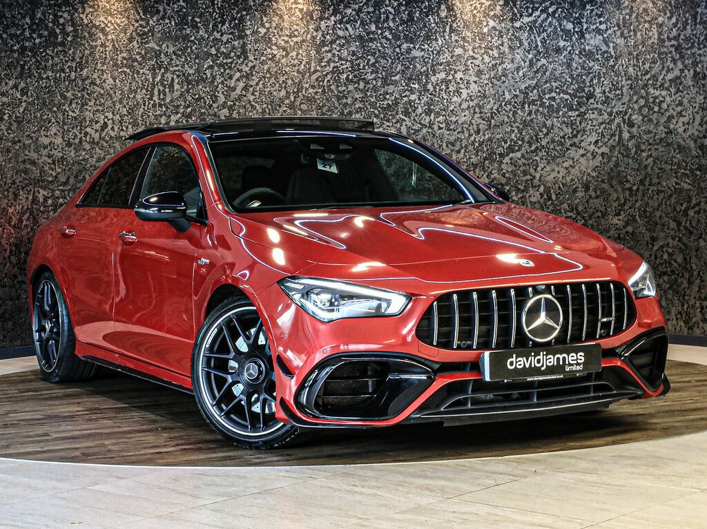 Mercedes-Benz CLA Class Cla45 Amg S Plus Red