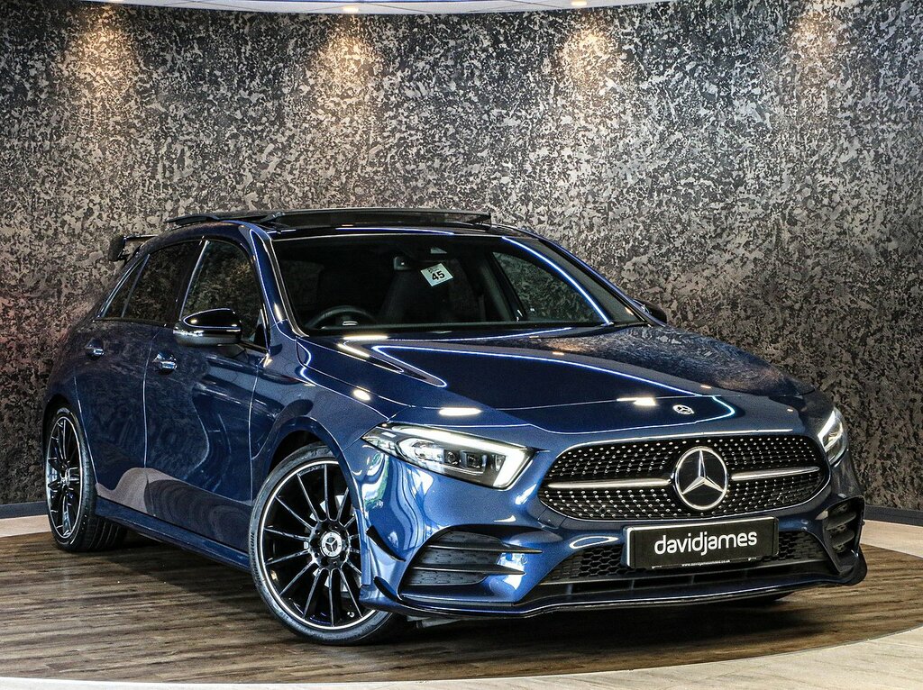Mercedes-Benz A Class A200 Amg Line Night Edition Blue