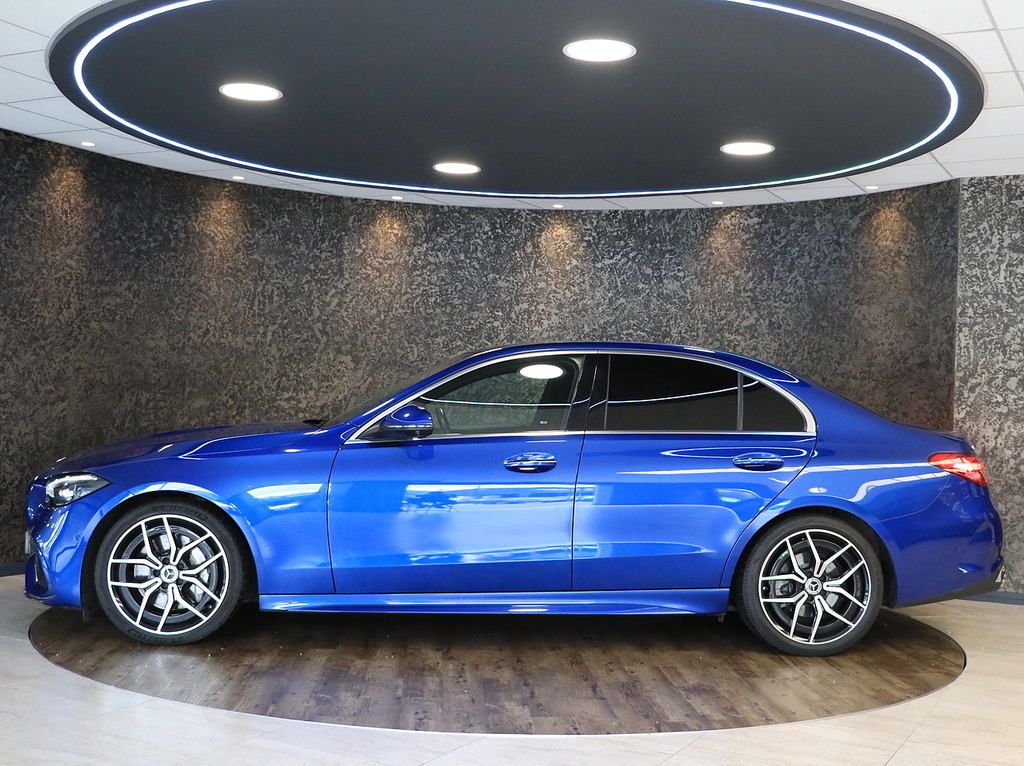 Mercedes-Benz C Class C200h Mhev Amg Line KT24SFE Blue #6