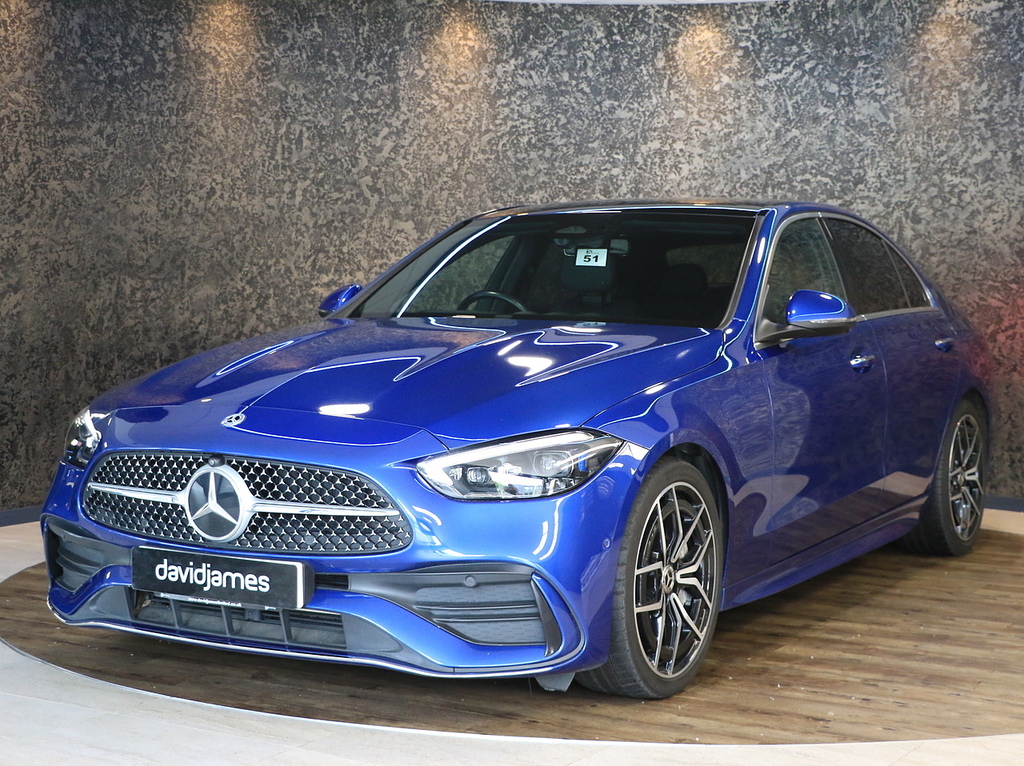 Mercedes-Benz C Class C200h Mhev Amg Line KT24SFE Blue #5