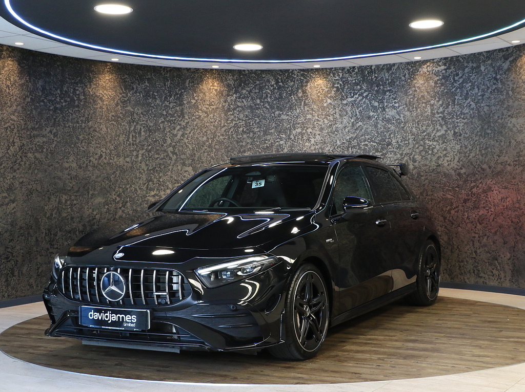 Mercedes-Benz A Class A35h Mhev Amg KN24VXM Black #3