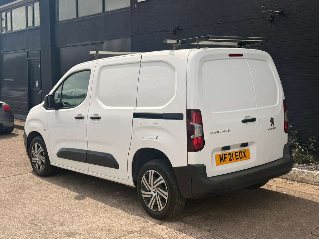 Peugeot Partner 1.5 Partner Professional L1 Blue Hdi MF21EOX White #6