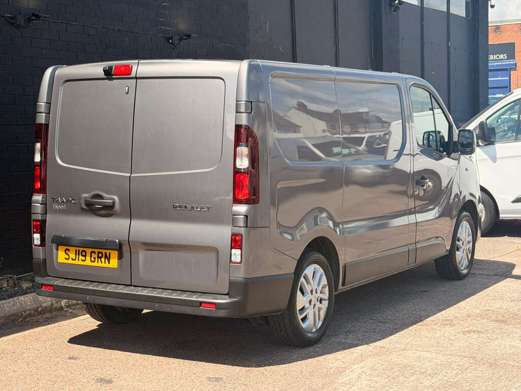 Renault Trafic 1.6 Trafic Sl27 Sport Nav Dci Grey #6
